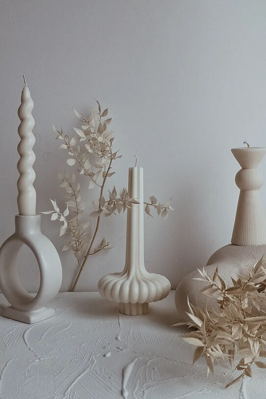 Home SPA Διακοσμητικό κερί Temida Vase 250 g 5908451651039 μπεζ
