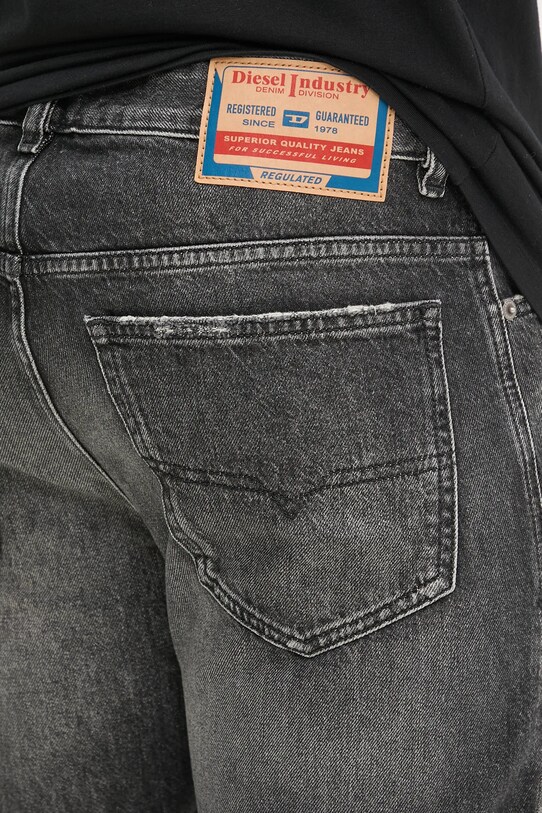 Τζιν σορτς Diesel D-FIN SHORTS A14621.0GRDX γκρί