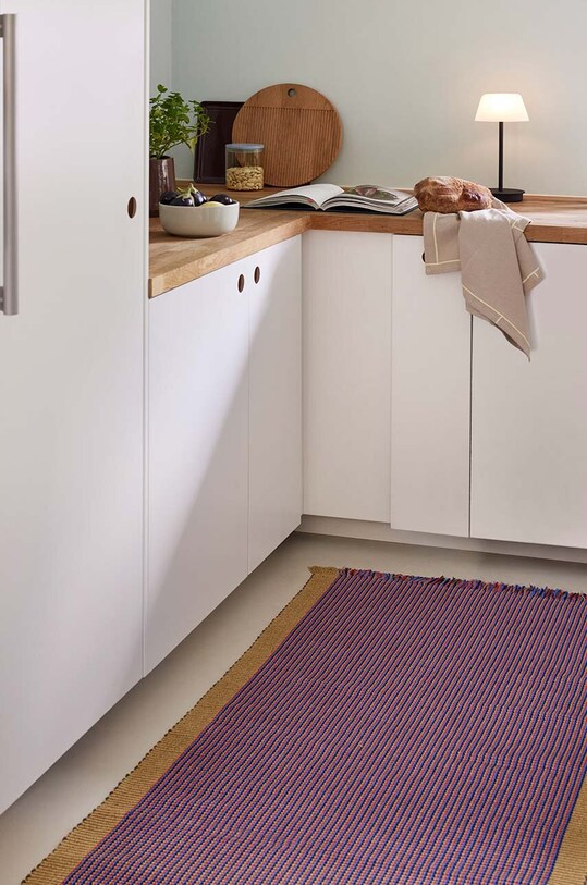 Σαλόνι και υπνοδωμάτιο Χαλί Hübsch AtYourFeet 80 x 200 cm 701904 πολύχρωμο
