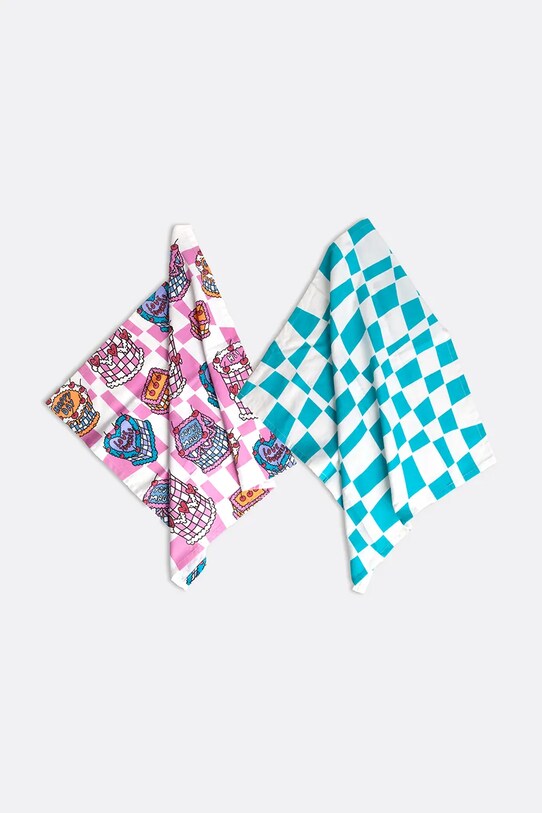 Σετ πετσέτες κουζίνας Sweetie Tea 2-pack πολύχρωμο DYTET2SWE
