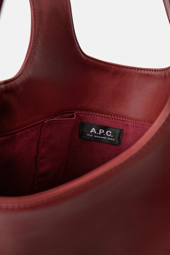 Τσάντα A.P.C. Ninon PUAAT.M61565 μπορντό