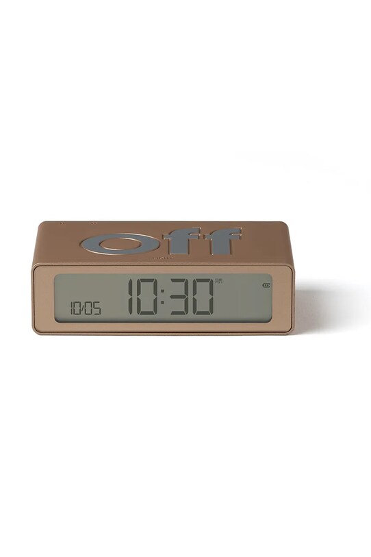 Ξυπνητήρι διπλής όψης Lexon Flip Mini κίτρινο LR158D1