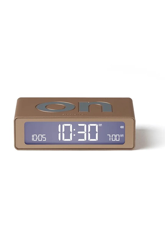 Ξυπνητήρι διπλής όψης Lexon Flip Mini LR158D1 κίτρινο AA00