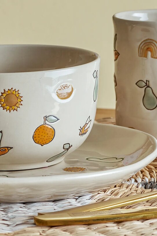 Κουζίνα και μπαρ Παιδικό σετ πρωινού Bloomingville Agnes 3-pack 82060925 πολύχρωμο