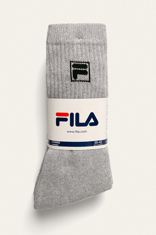 Fila - Κάλτσες (3-pack) F9000.D γκρί AW20