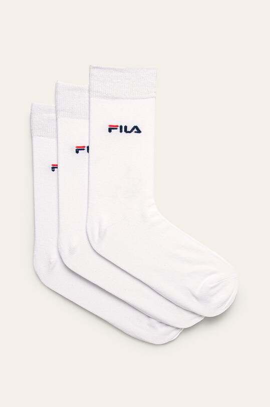 Fila - Κάλτσες (3 pack) ψηλές κάλτσες λευκό F9630.D