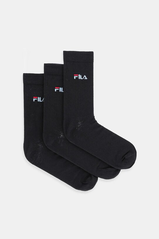 Fila - Κάλτσες (3 pack) ψηλές κάλτσες μαύρο F9630.M