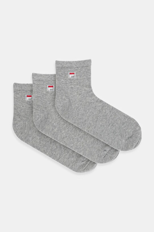 Κάλτσες Fila(3 pack) κοντές κάλτσες γκρί F9303.M