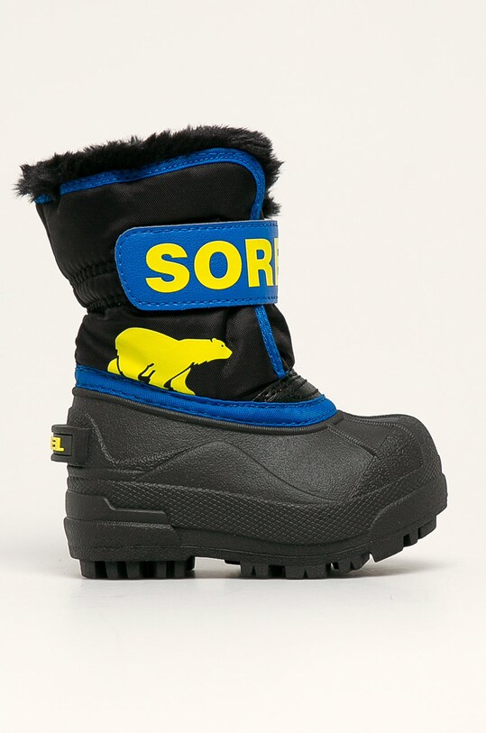 Sorel - Παιδικές μπότες χιονιού Snow Commander μαύρο 1869562.