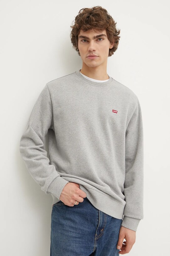 Levi's μπλούζα βαμβάκι γκρί 35909.0002