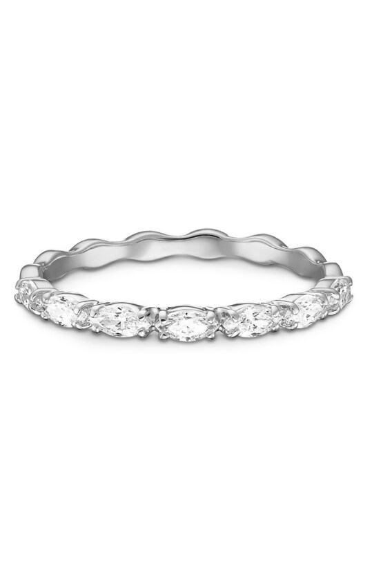 Swarovski - Δαχτυλίδι Vittore Marquise γκρί 5366570