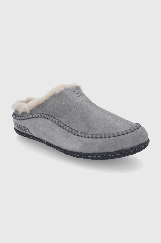 Παντόφλες σουέτ Sorel LANNER 1923641.Quarry γκρί AW21
