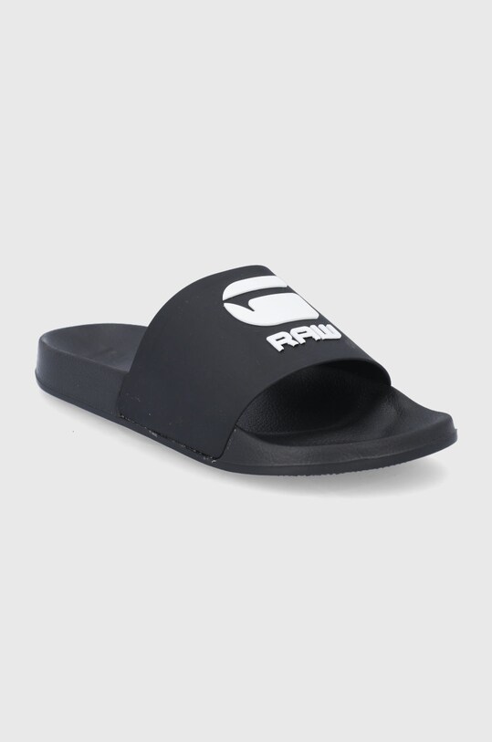 Παντόφλες G-Star Raw 2142026201.BLK.WHT μαύρο SS22