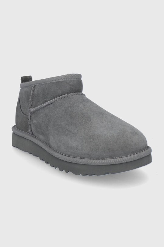 Μπότες σουέτ UGG Classic Ultra Mini 1116109.GREY γκρί AW22