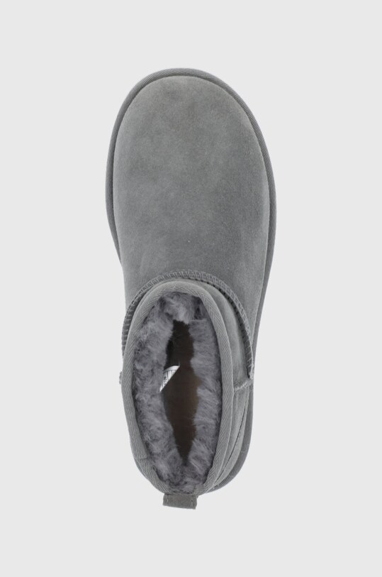 Μπότες σουέτ UGG Classic Ultra Mini γκρί 1116109.GREY