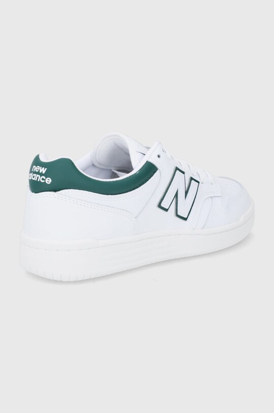 Παπούτσια Δερμάτινα παπούτσια New Balance BB480LGT 480 BB480LGT λευκό