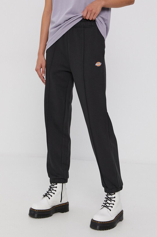 Dickies - Παντελόνι πλεκτό ύφασμα μαύρο DK0A4XLTBLK
