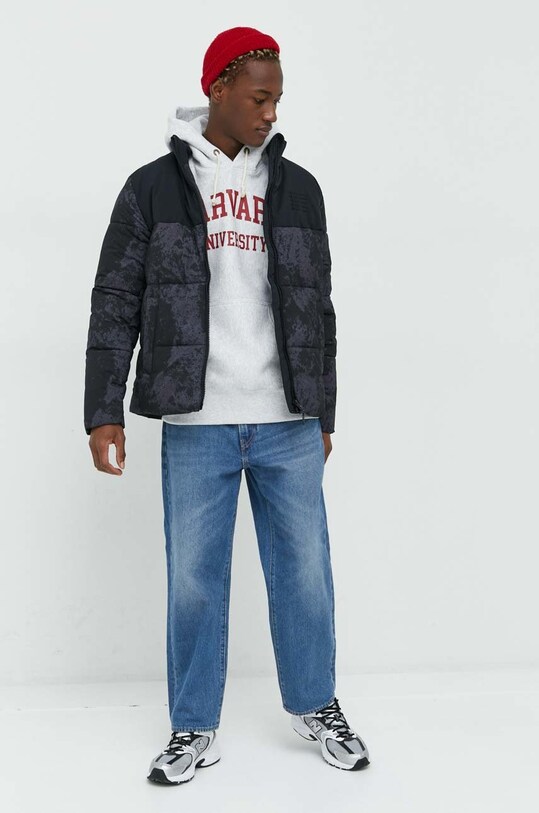 Μπουφάν Champion 218086 μαύρο AW22