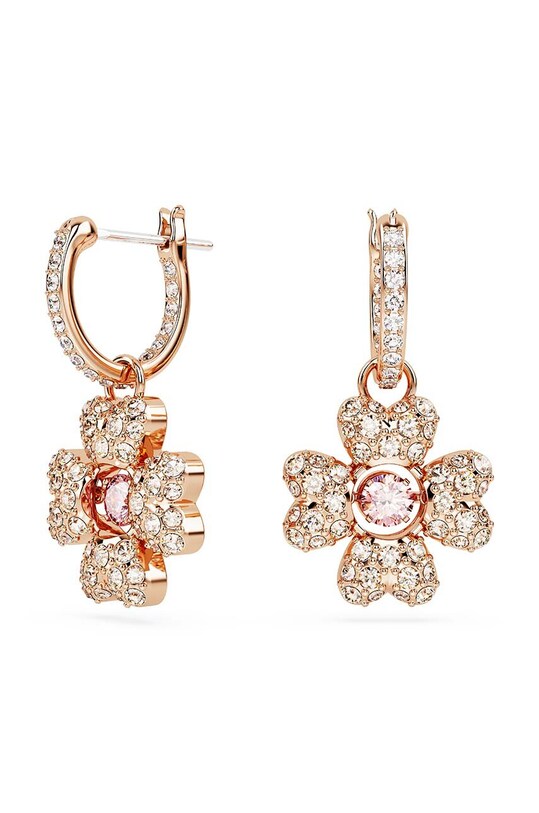 Σκουλαρίκια Swarovski IDYLLIA ζιρκόνια ροζ 5674212