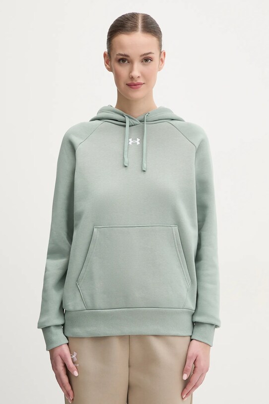 Μπλούζα Under Armour με κουκούλα πράσινο 1379500