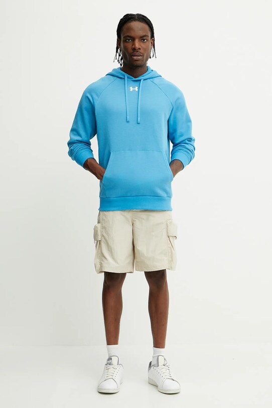Μπλούζα Under Armour Rival Fleece 1379757 μπλε SS25