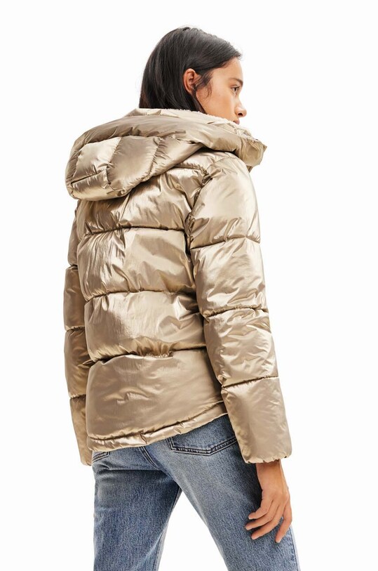 Μπουφάν Desigual 23WWEW06 μπεζ AW23