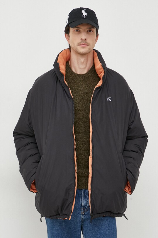 Μπουφάν δυο όψεων Calvin Klein Jeans J30J324438 μαύρο AW23
