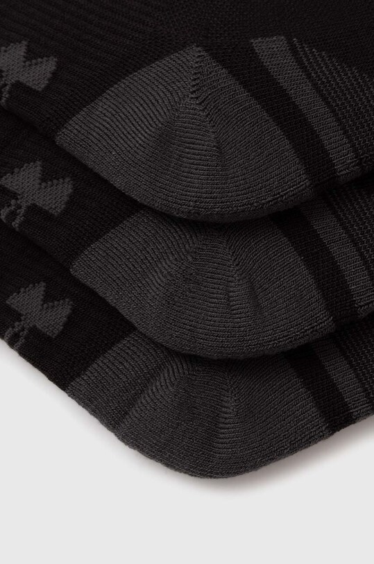 Κάλτσες Under Armour 3-pack 1379510 μαύρο SS24