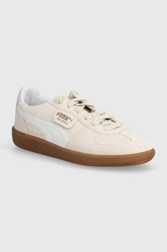 Σουέτ αθλητικά παπούτσια Puma Palermo Cobalt Glaze δέρμα σαμουά μπεζ 396463