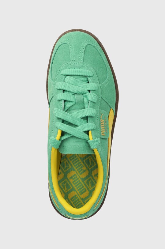 Σουέτ αθλητικά παπούτσια Puma Palermo Cobalt Glaze πράσινο 396463