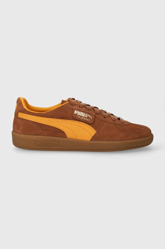 Σουέτ αθλητικά παπούτσια Puma Palermo Cobalt Glaze δέρμα σαμουά καφέ 396463