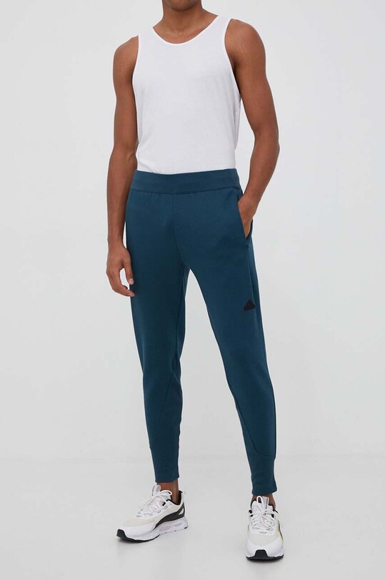 Παντελόνι φόρμας adidas Z.N.E με ελαστάν μπλε IN5100