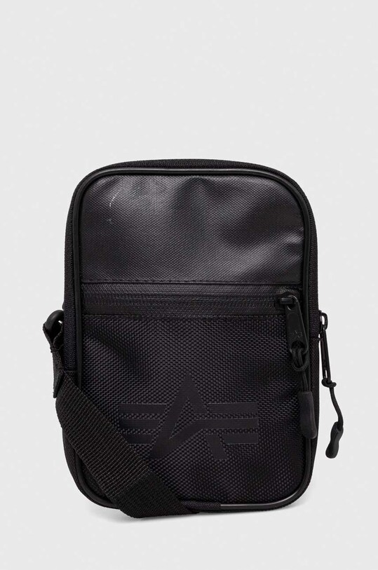 Σακίδιο Alpha Industries υφασμάτινο μαύρο 188910.03