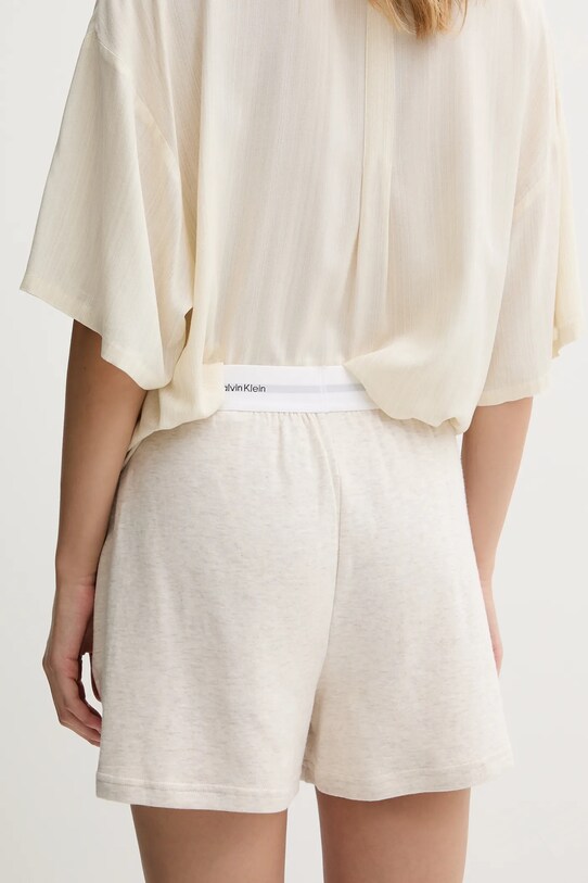 Ρούχα Σορτς πιτζάμας Calvin Klein Underwear 000QS7275E μπεζ
