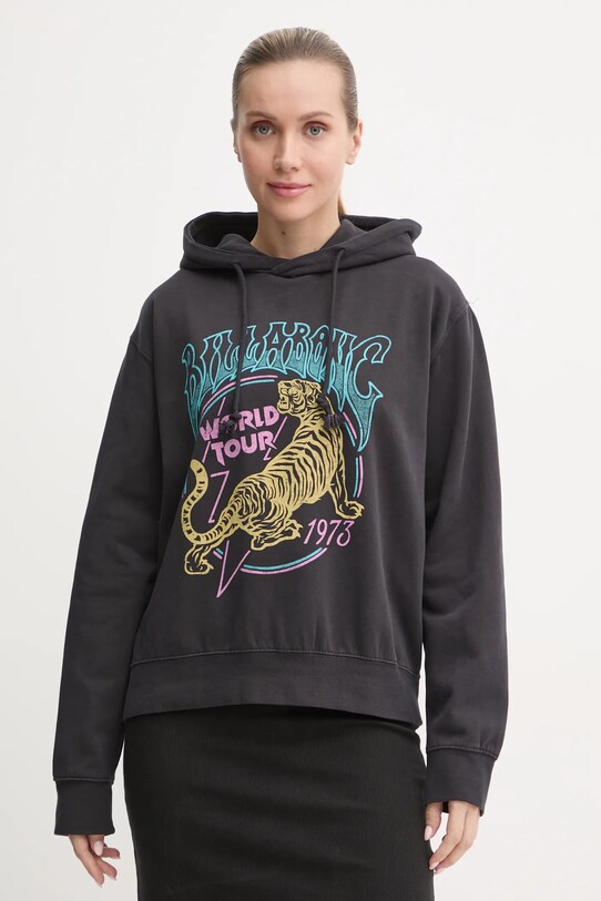 Μπλούζα Billabong Tiger Tour με κουκούλα μαύρο EBJSF00157