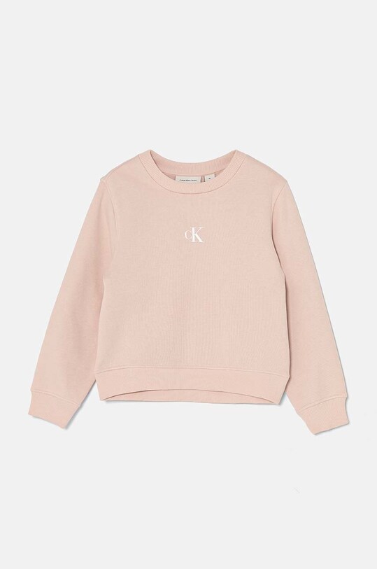 Παιδική μπλούζα Calvin Klein Jeans IG0IG02639.9BYH. ροζ AW24