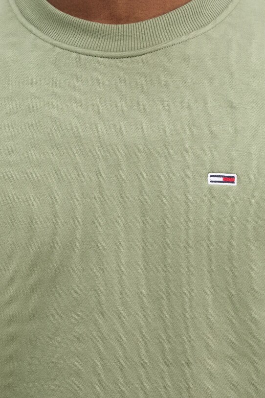 Μπλούζα Tommy Jeans DM0DM20741 πράσινο