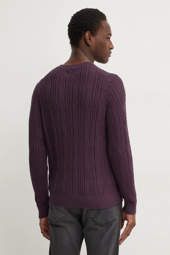 Ρούχα Πουλόβερ με προσθήκη μαλλιού Abercrombie & Fitch KI120.4197.530 μωβ