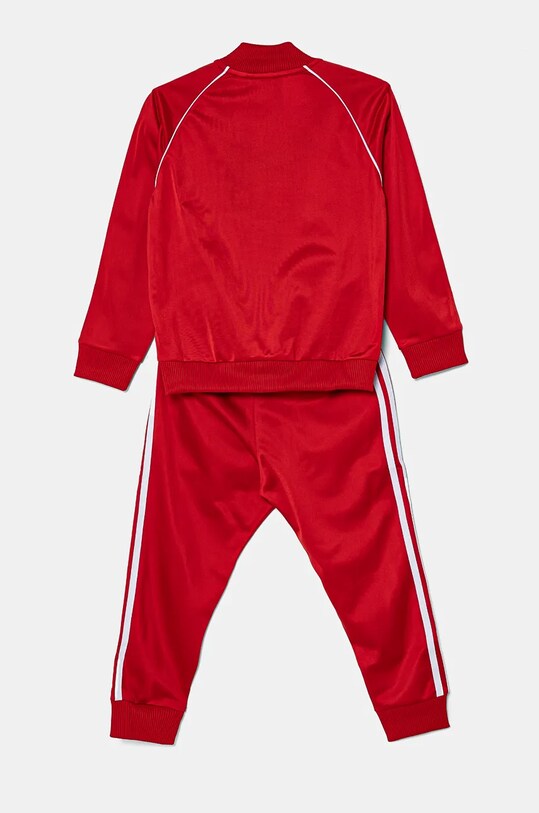 Αγορίστικα Παιδική φόρμα adidas Originals SST TRACKSUIT IX7625 κόκκινο