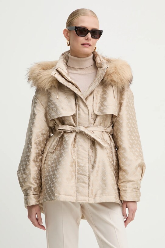 Μπουφάν Guess ELLY άλλο μπεζ W4BL35.WFIR2
