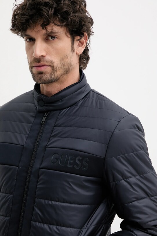 Μπουφάν Guess σκούρο μπλε M4YL16.WFHD0