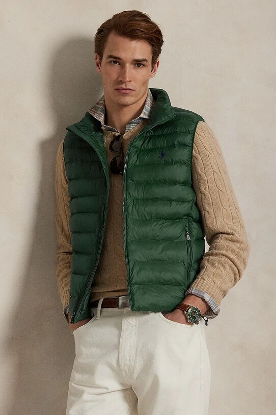 Αμάνικο μπουφάν Polo Ralph Lauren άλλο πράσινο 710949962