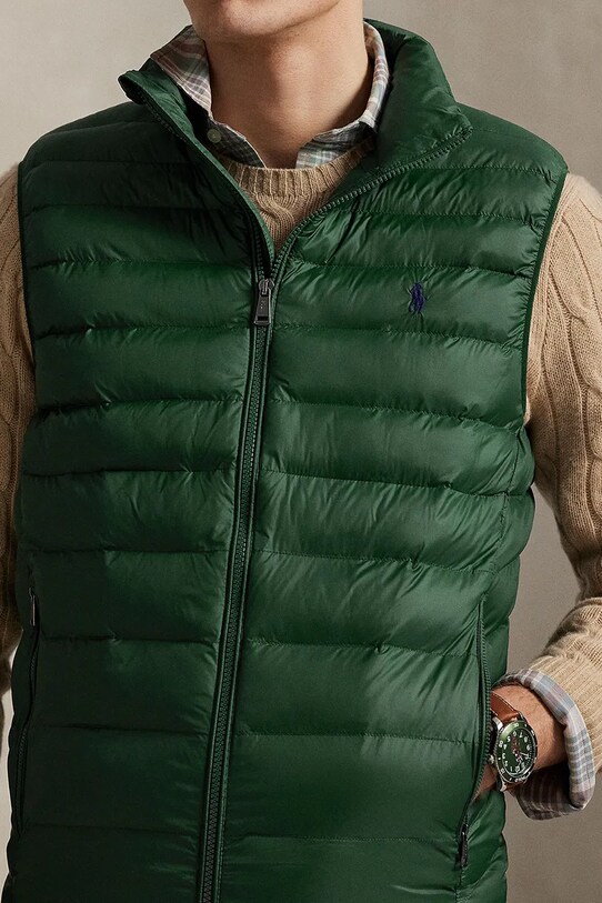 Αμάνικο μπουφάν Polo Ralph Lauren πράσινο 710949962