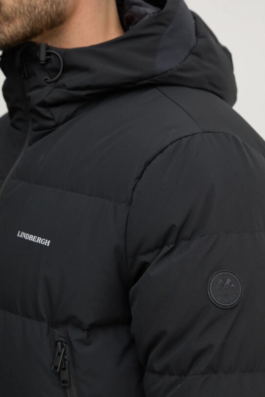 Μπουφάν με επένδυση από πούπουλα Lindbergh 30.325022.BLACK μαύρο