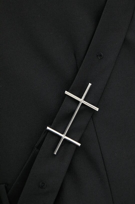 Μπλέιζερ με μίγμα μαλλιού Heliot Emil AW24.M.04.045.BLK01