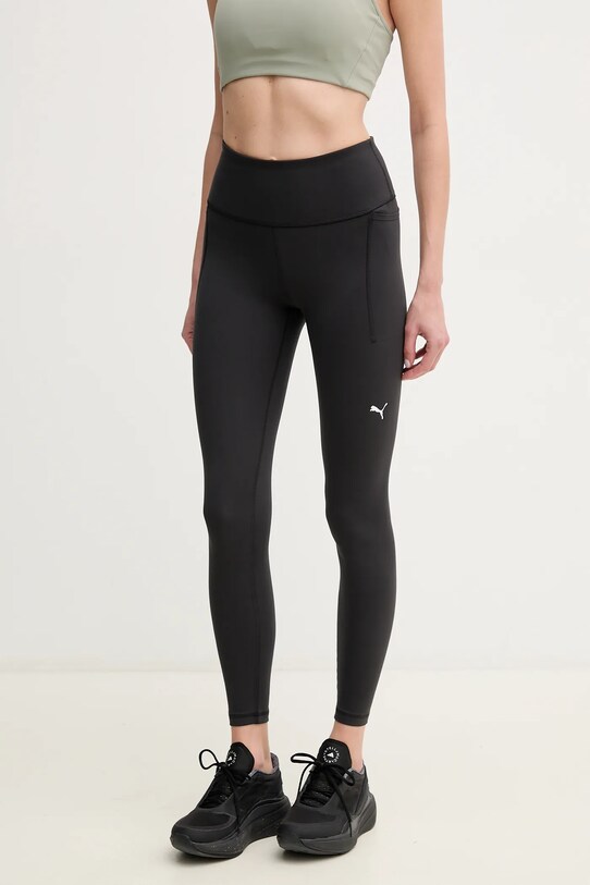 Κολάν προπόνησης Puma Cloudspun Soft με ελαστάν μαύρο 525771