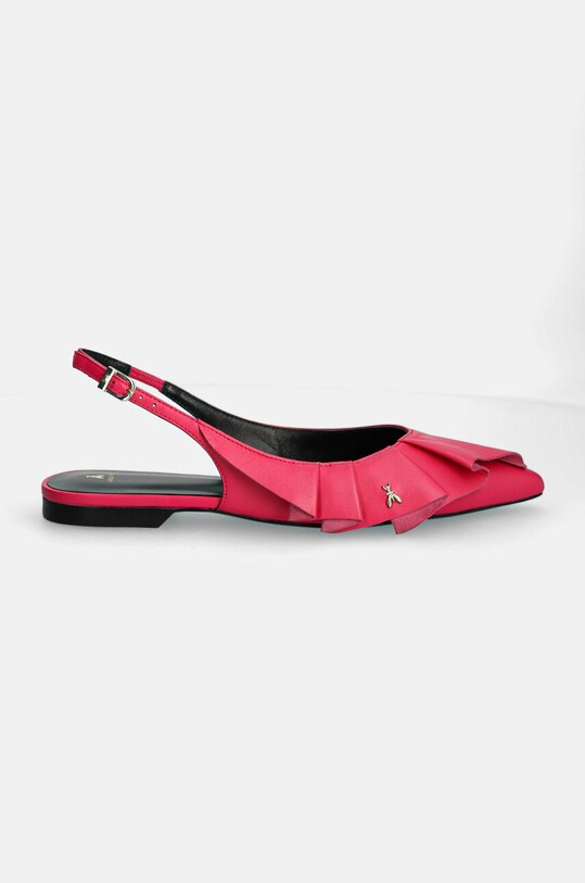 Δερμάτινες μπαλαρίνες Patrizia Pepe 8Z0006.L026.M513 ροζ AW24