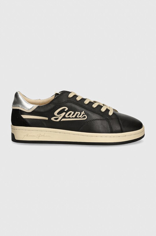 Δερμάτινα αθλητικά παπούτσια Gant PREPLA 29531650.G00 μαύρο AW24