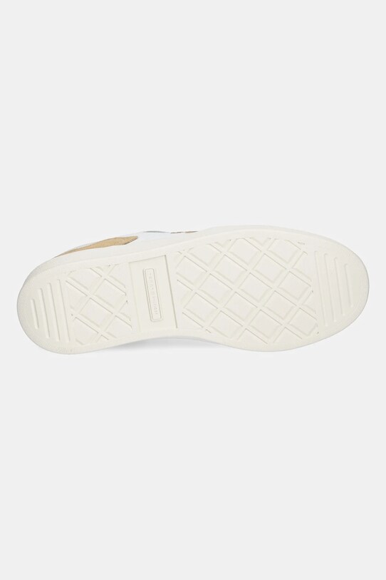 Δερμάτινα αθλητικά παπούτσια Tommy Hilfiger TH HERITAGE COURT SNEAKER SDE FW0FW08037 λευκό