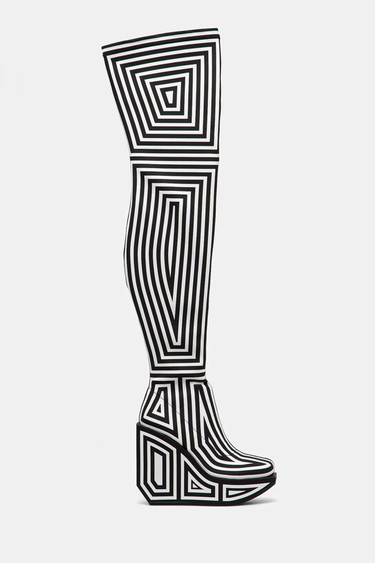 Μπότες United Nude Wa Long Boot Hi 1087851082 μαύρο AW24